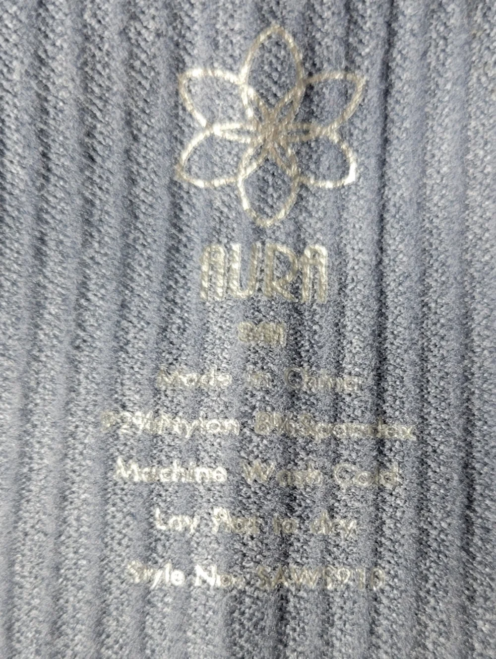 NWT Aura Size S/M Ribbed Bike Shorts